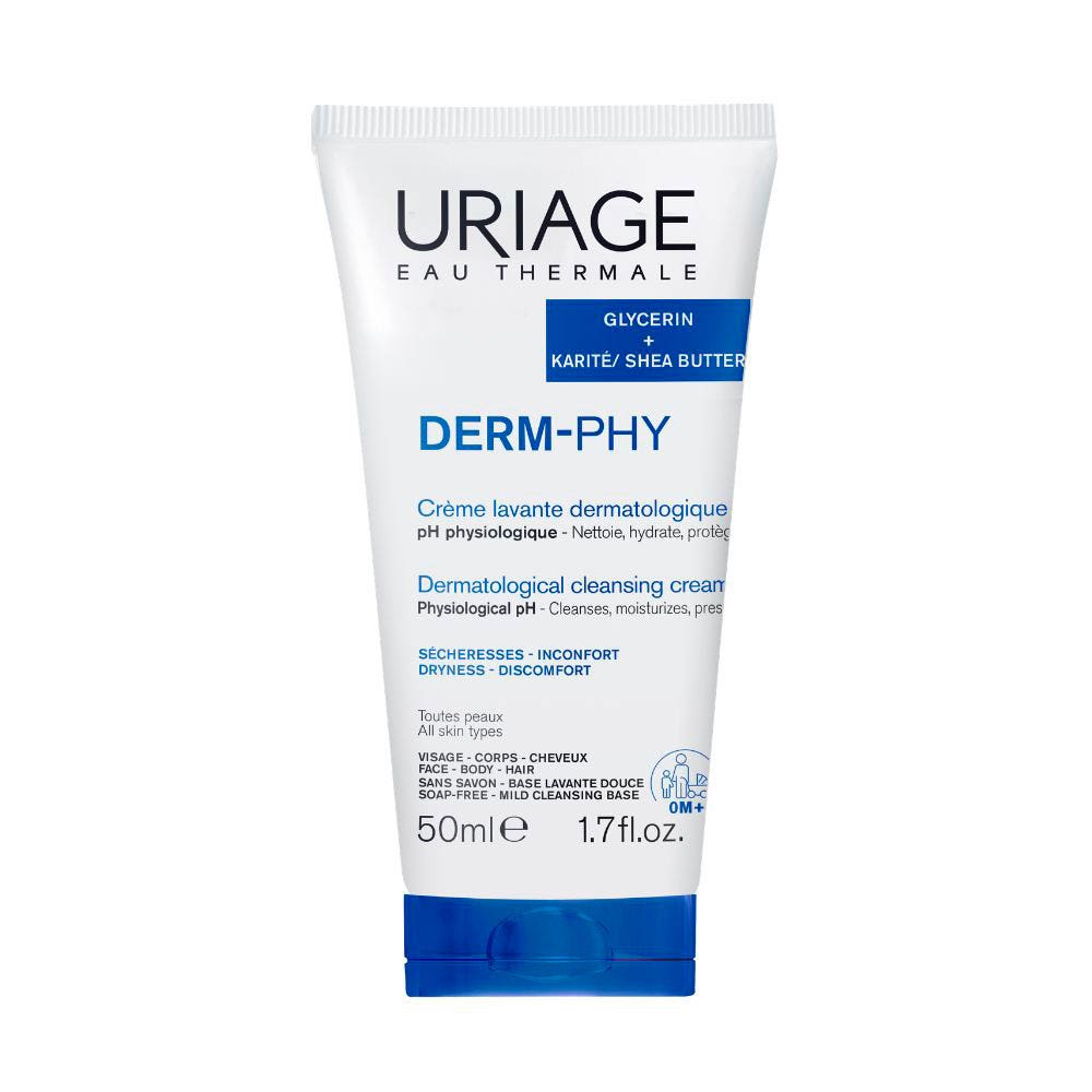 Uriage Derm-Phy Crema lavante dermatológica 50 ml