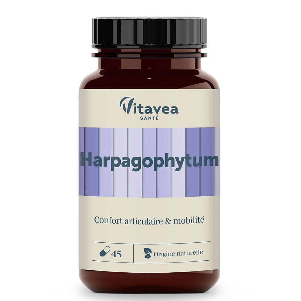 Vitavea Santé Nutri'sentiels Harpagophytum confort articular 45 cápsulas