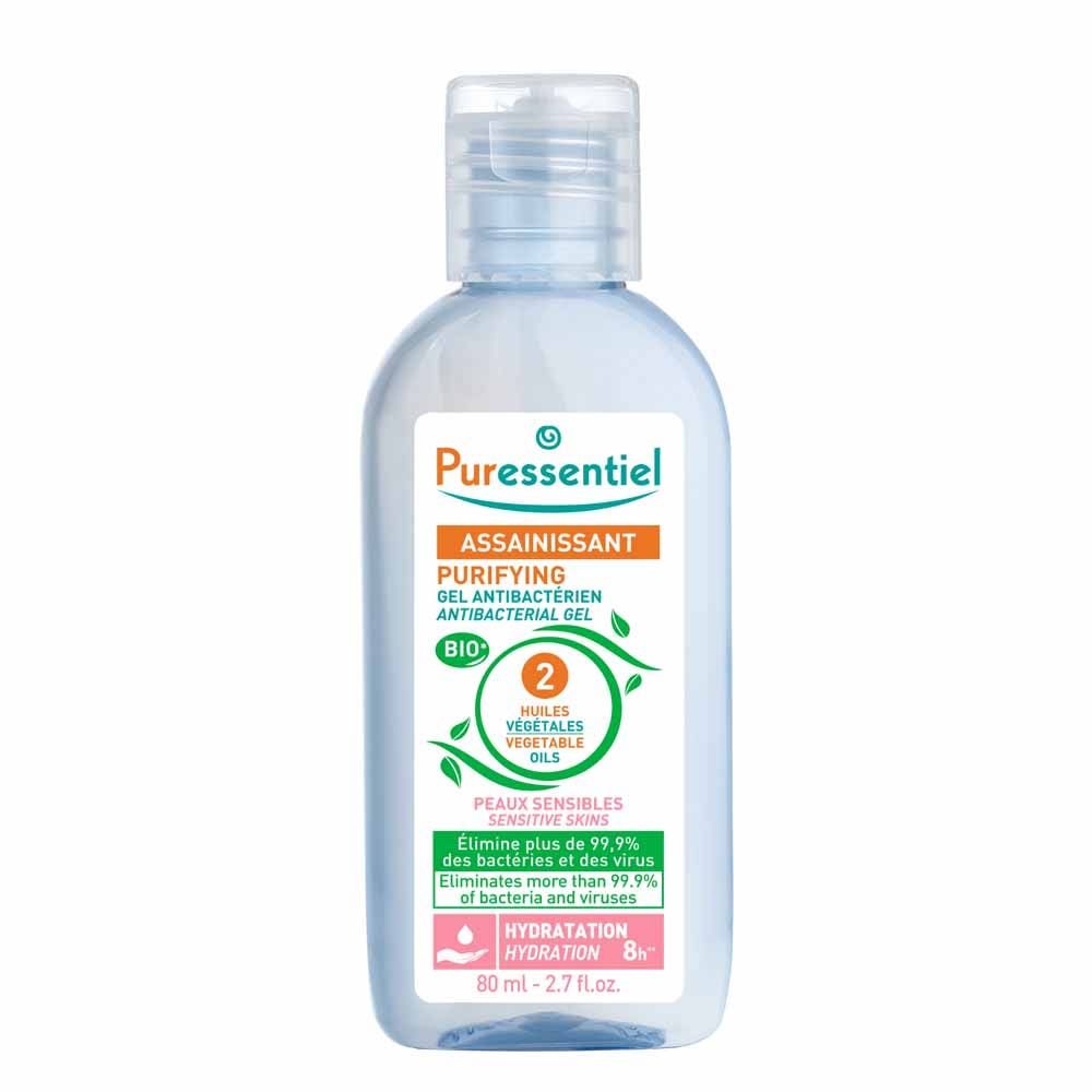 Puressentiel Saneamiento Gel Antibacterias "Piel sensible 80 ml