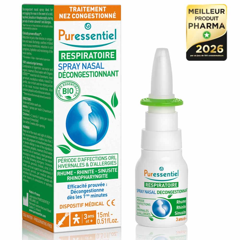 Puressentiel Respiración Spray Nasal Hipertonico Respiracion 15ml