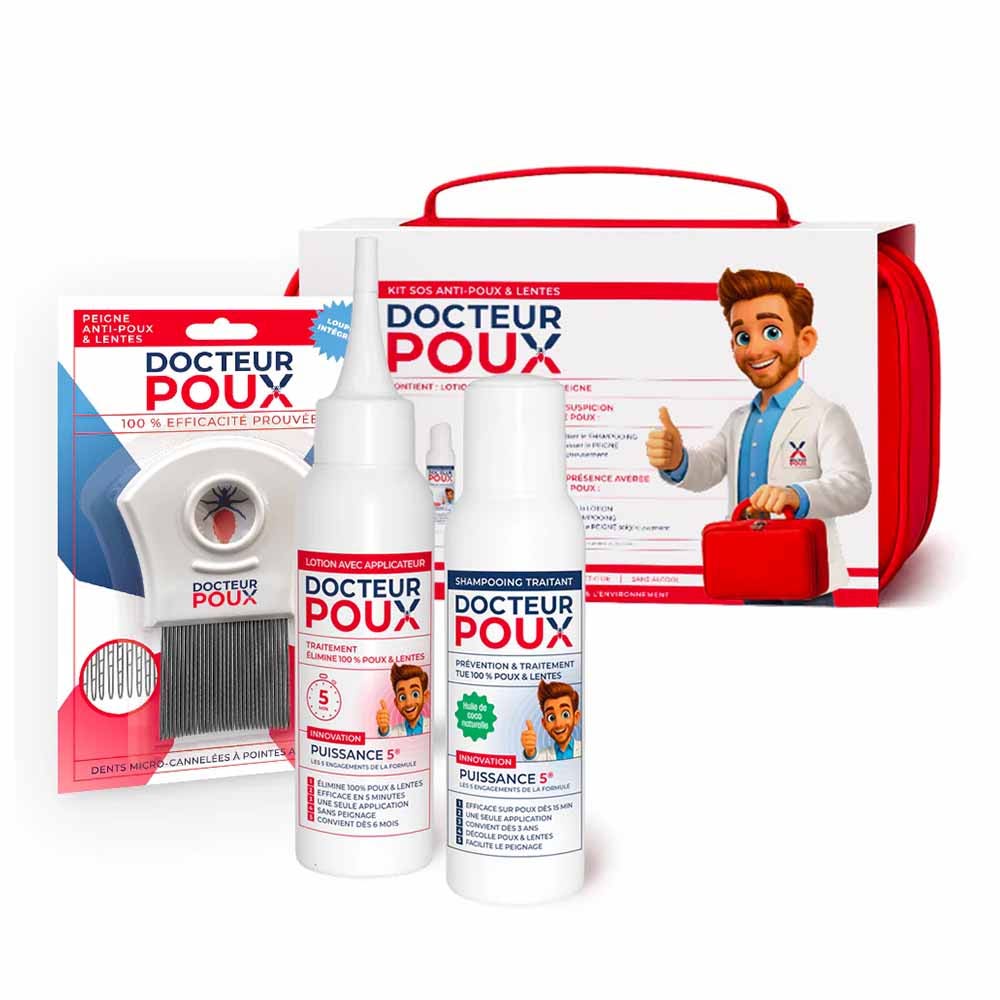 Docteur Poux Trousse SOS anti piojos