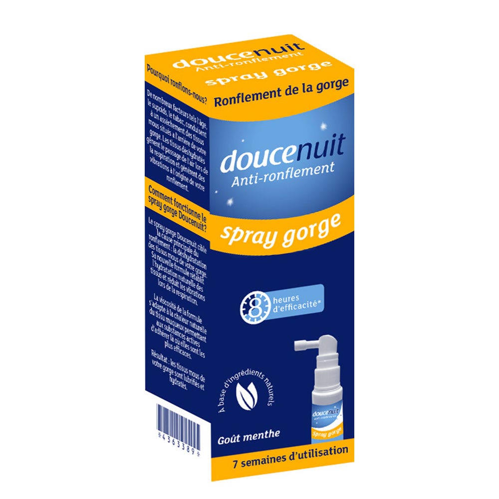 Doucenuit Spray antigronquidos garganta 23,5 ml