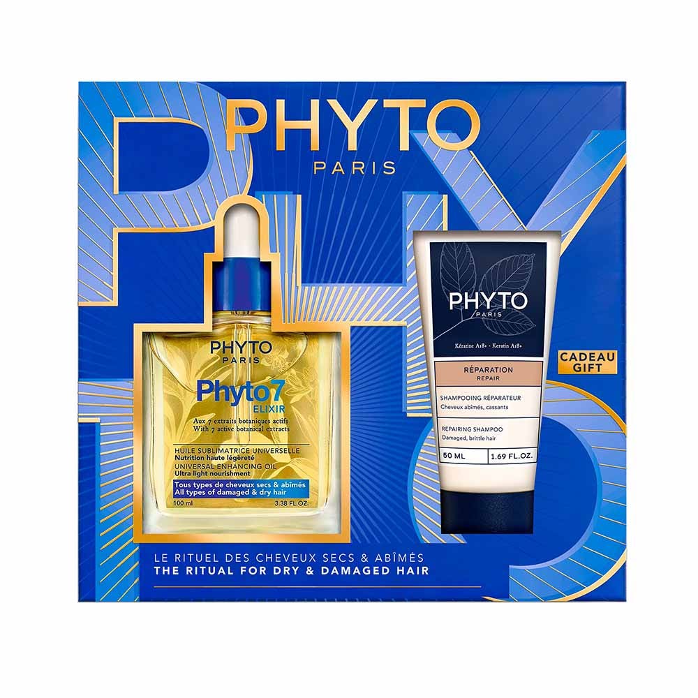 Phyto Paris Phyto7 Coffret Phyto 7 Elixir champú reparador