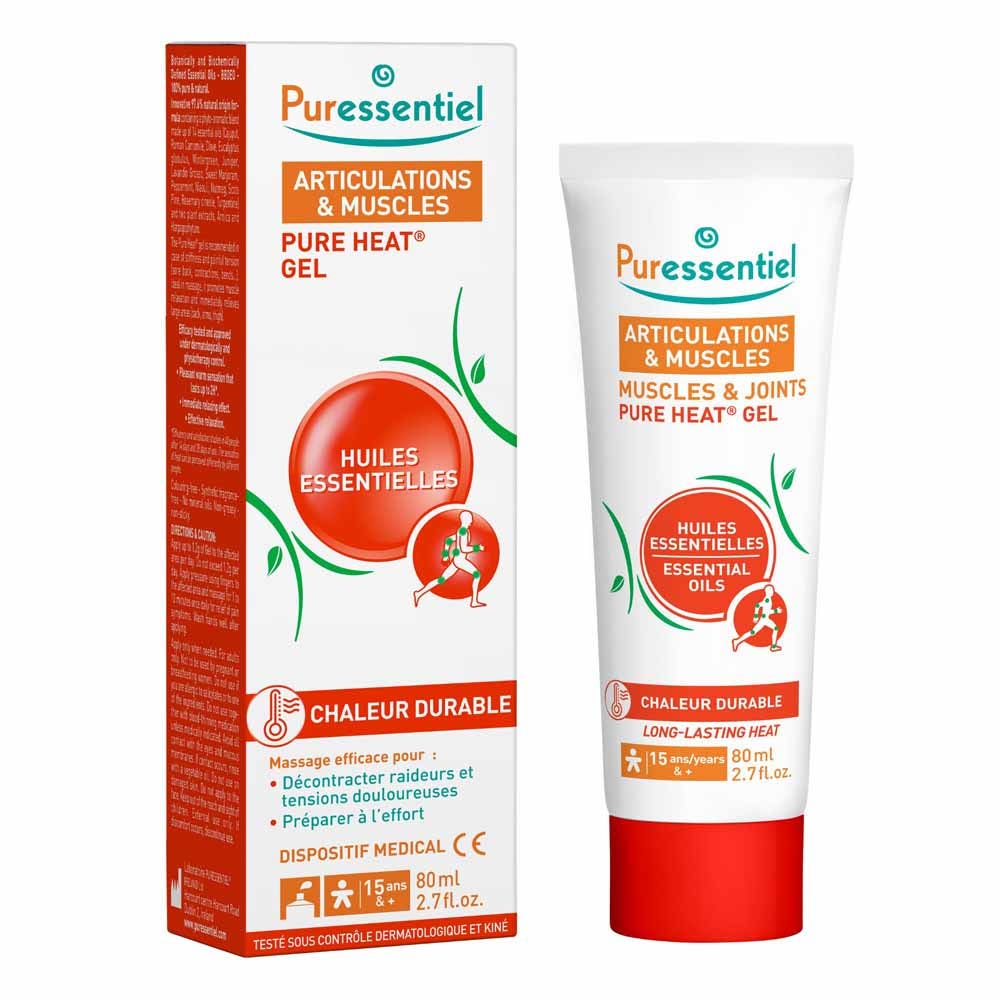 Puressentiel Articulaciones y Músculos Gel calor puro 80 ml
