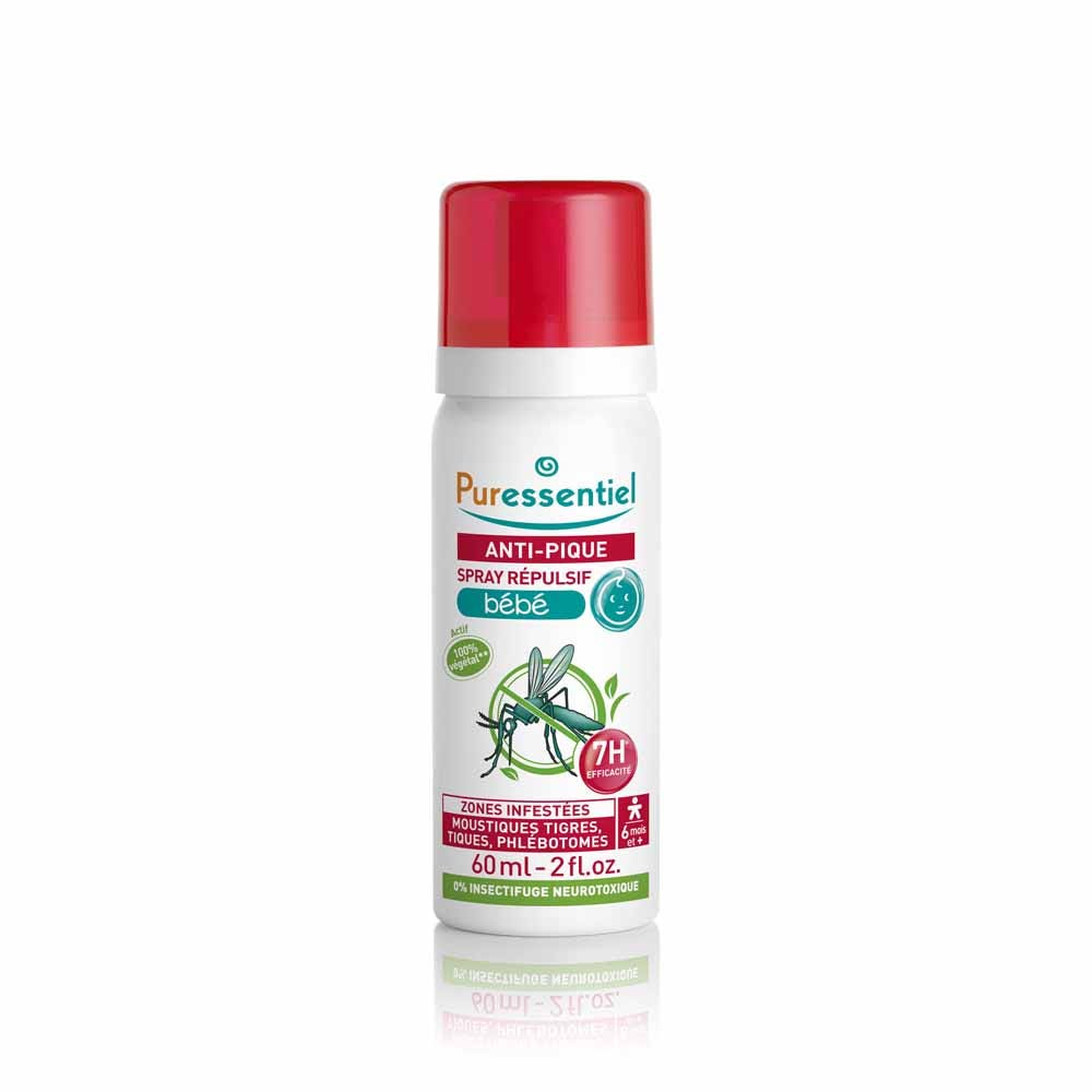 Puressentiel Antipic Spray repelente de mosquitos bebé 60 ml