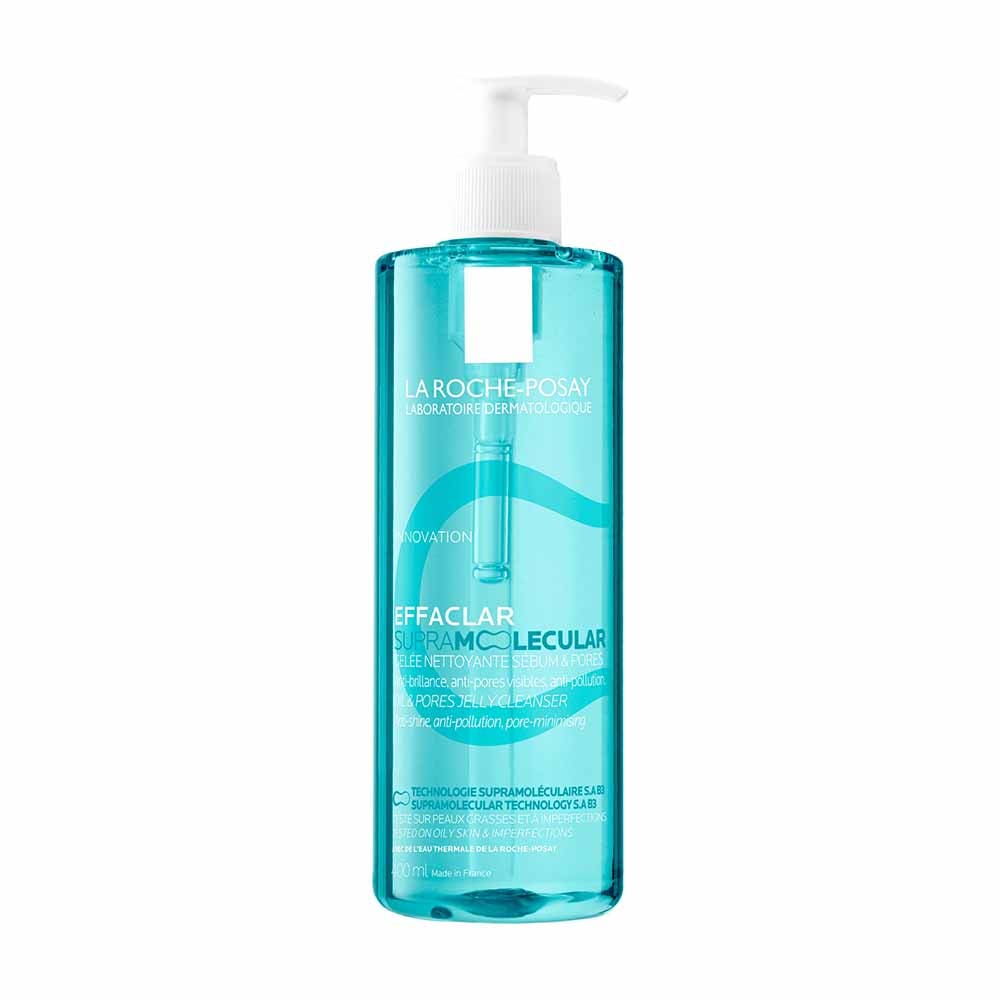 La Roche-Posay Effaclar Gel limpiador antibrillos piel mixta o grasa con tendencia acneica 400 ml