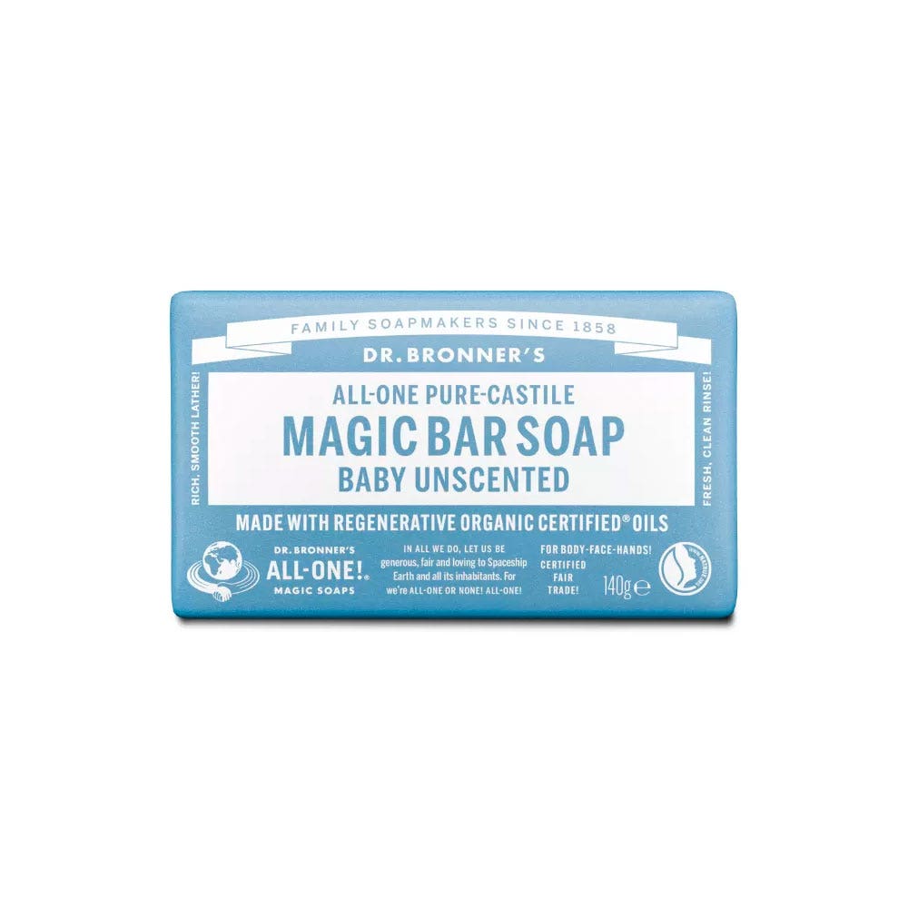 Dr Bronner'S Barra mágica jabón 140 g