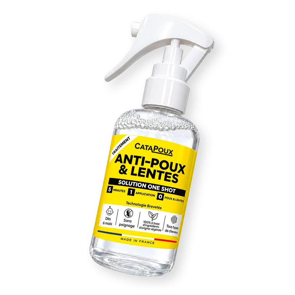 Catapoux Solution One Shot antipiojos y liendres 140 ml
