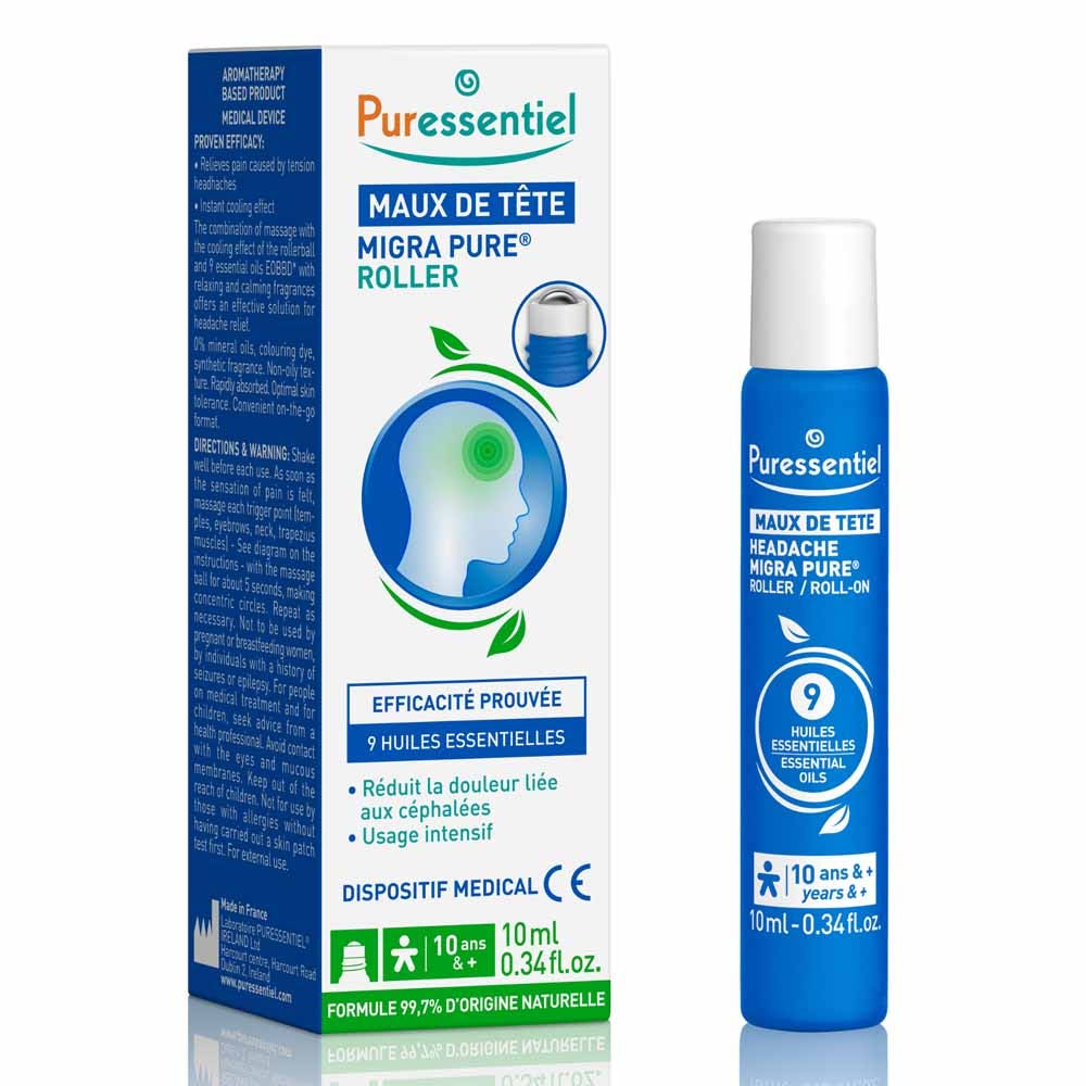 Puressentiel Bienestar Roller para dolor de cabeza 10 ml