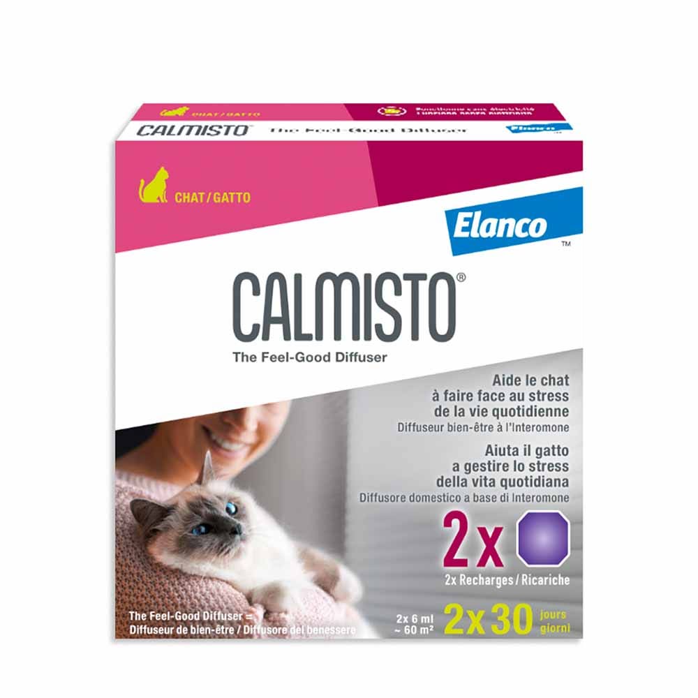 Calmisto Recambios para el difusor «Chat» antiestrés 2 x 6 ml