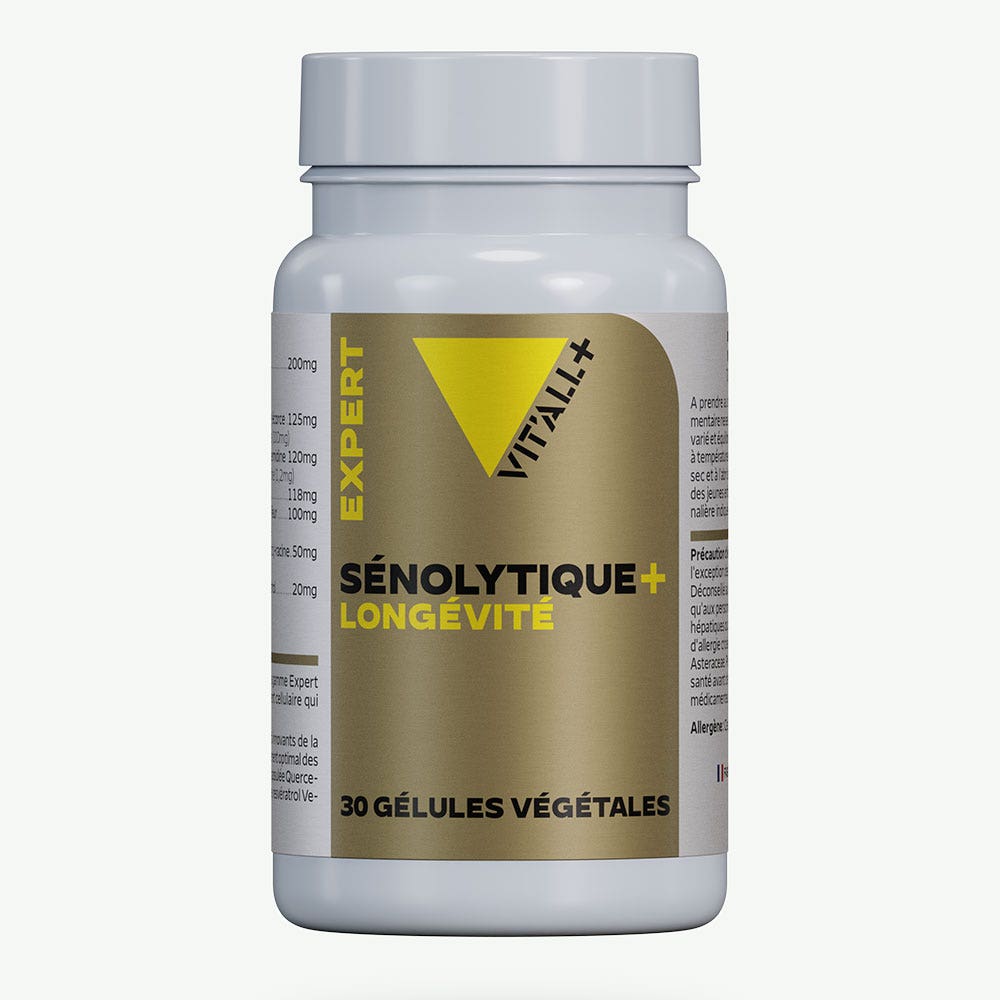 Vit'All+ SÉNOLYTIQUE+ Longévité Renouvellement Cellulaire 30 cápsulas vegetales