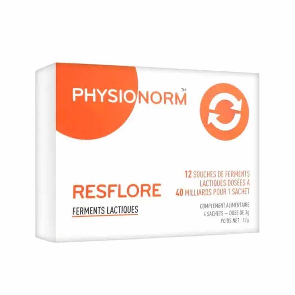 Laboratoire Immubio Physionorm Resflore 4 sobres