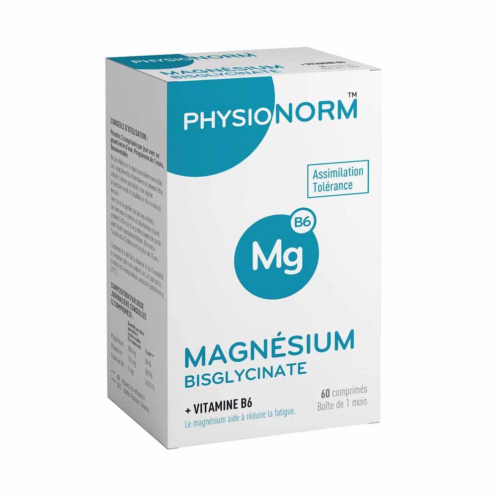 Laboratoire Immubio Physionorm magnesio bisglicinato 60 comprimidos