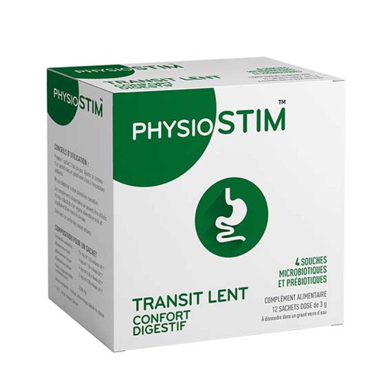 Laboratoire Immubio Physiostim Transit lento 12 sobres