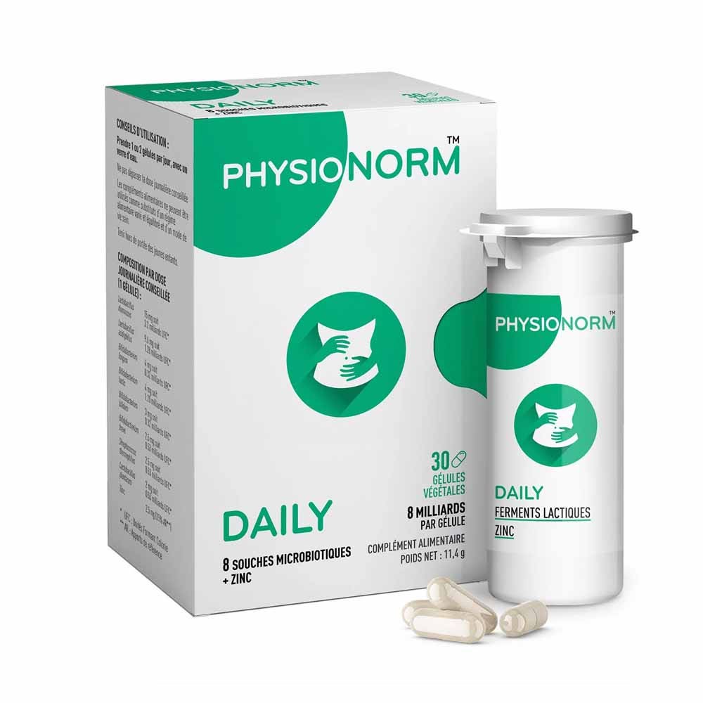 Laboratoire Immubio Physionorm Daily 30 cápsulas