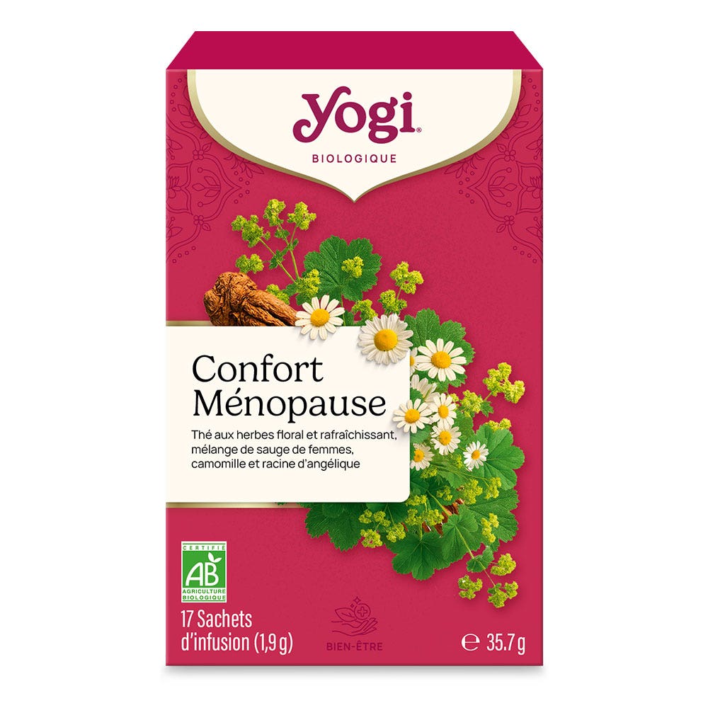 Yogi Tea Confort menopausia 17 sobres