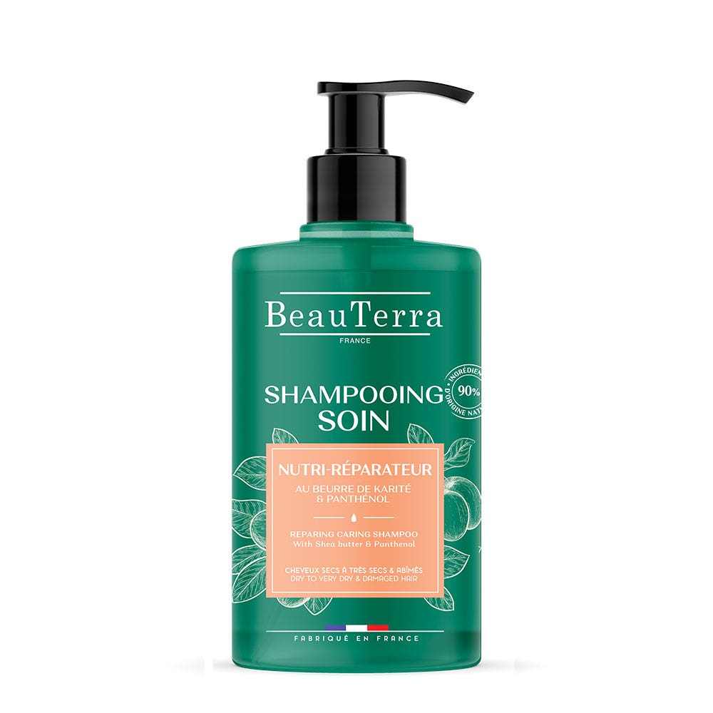 Beauterra Champú reparador cabello normal o seco 100 ml