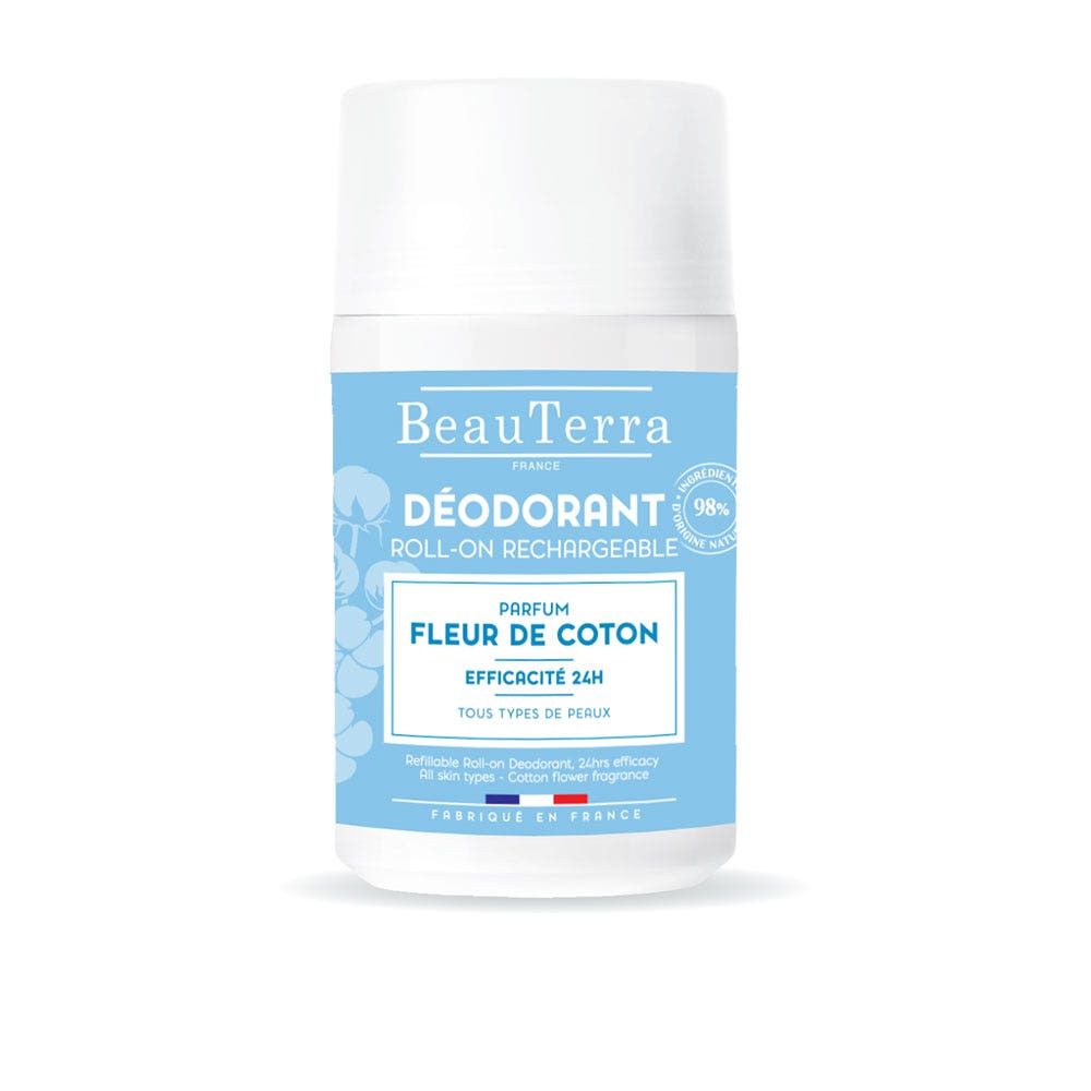 Beauterra Déodorant roll on recargable 50 ml