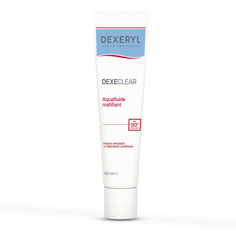 Dexeryl Dexeclear Fluido matificante aqua SPF50+ 40 ml