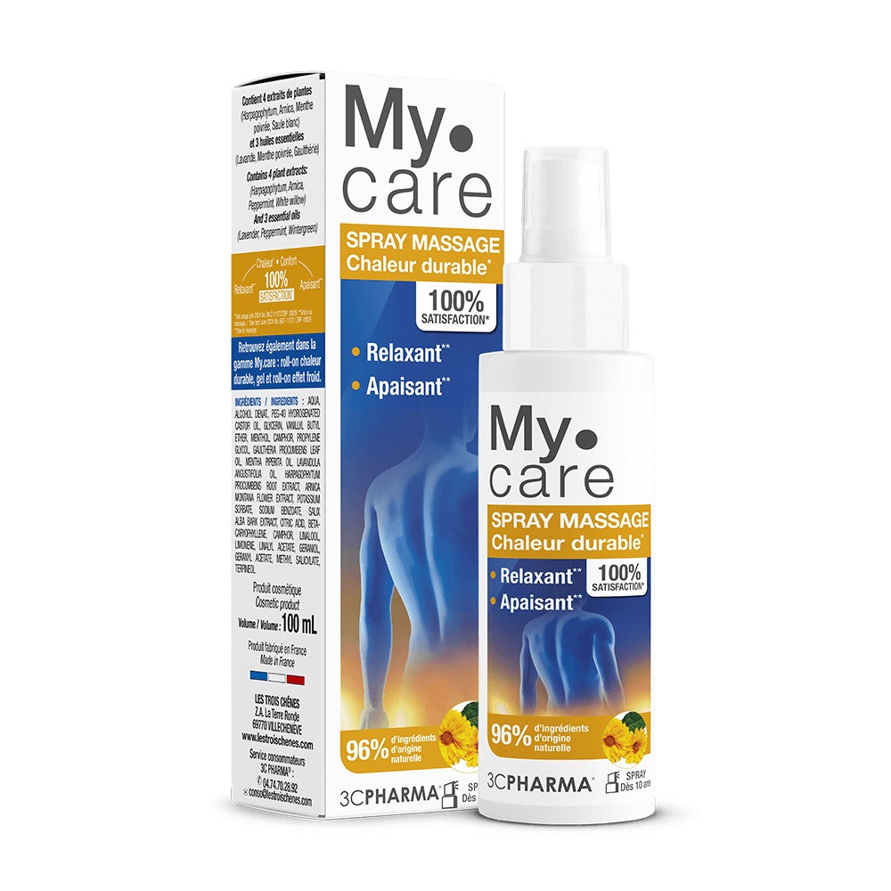 3C Pharma My.Care Spray de masaje calor duradero 100 ml