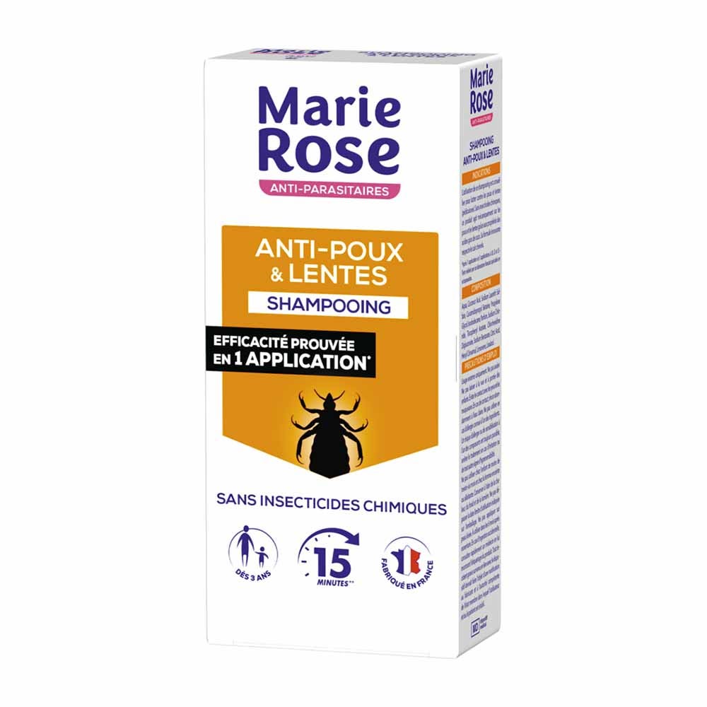Marie Rose Shampooing antipiojos y liendres 125 ml