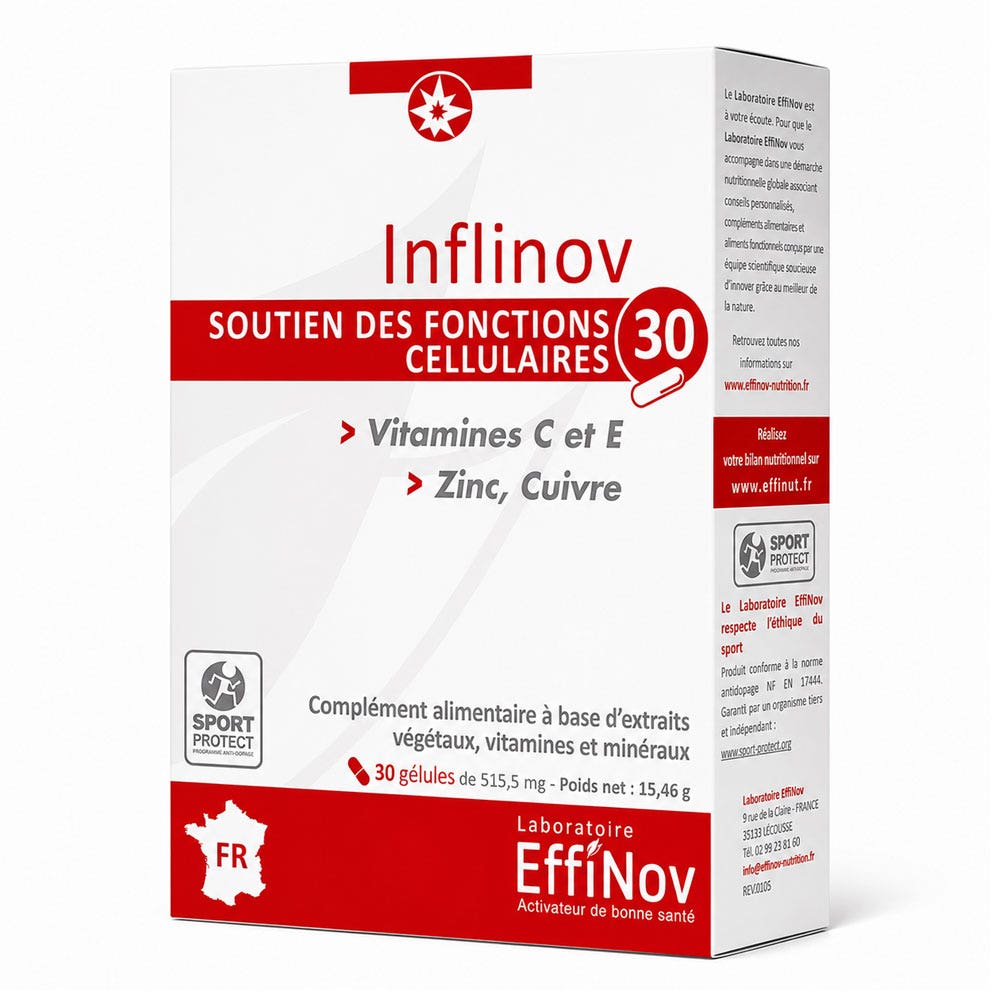 Effinov Nutrition Inflinov Apoyo a las funciones celulares 30 cápsulas