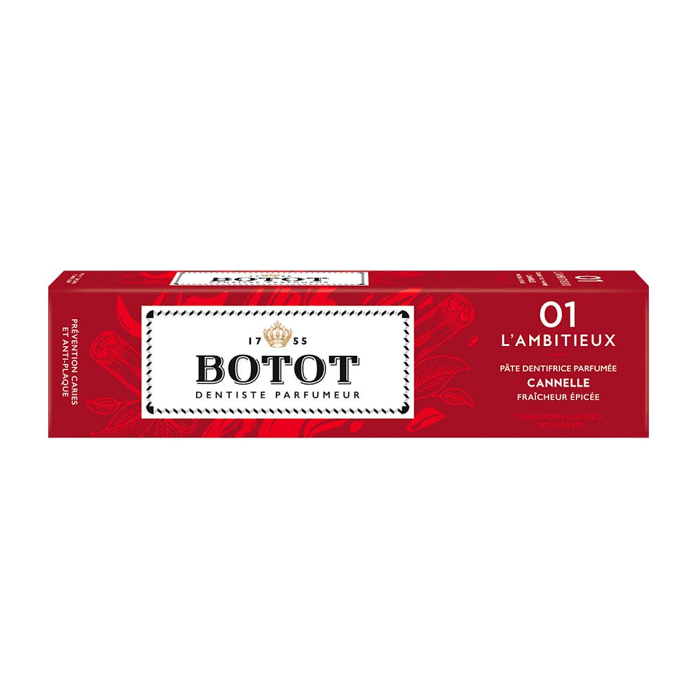 Botot Pasta dental con esencias naturales de canela 75 ml