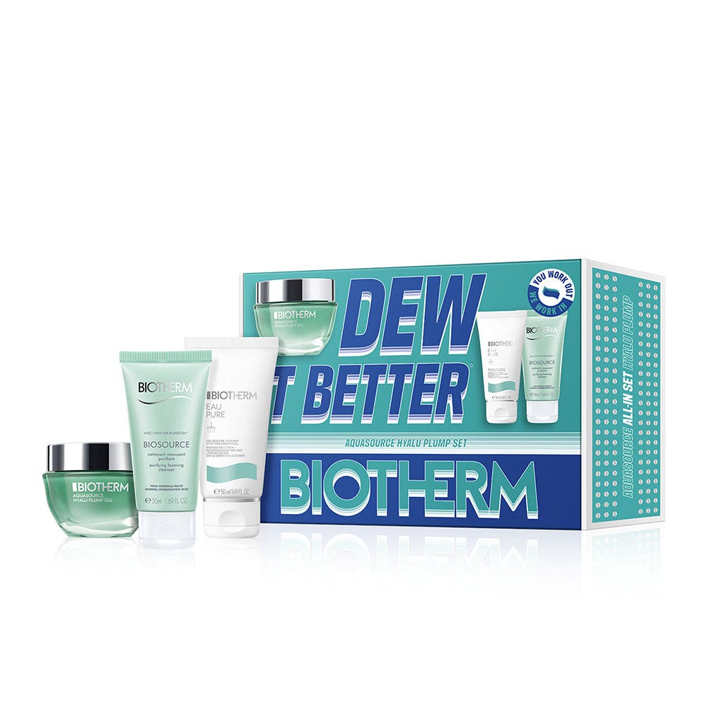 Biotherm Aquasource Hyalu Plump Gel Coffret hidratación piel normal a mixta