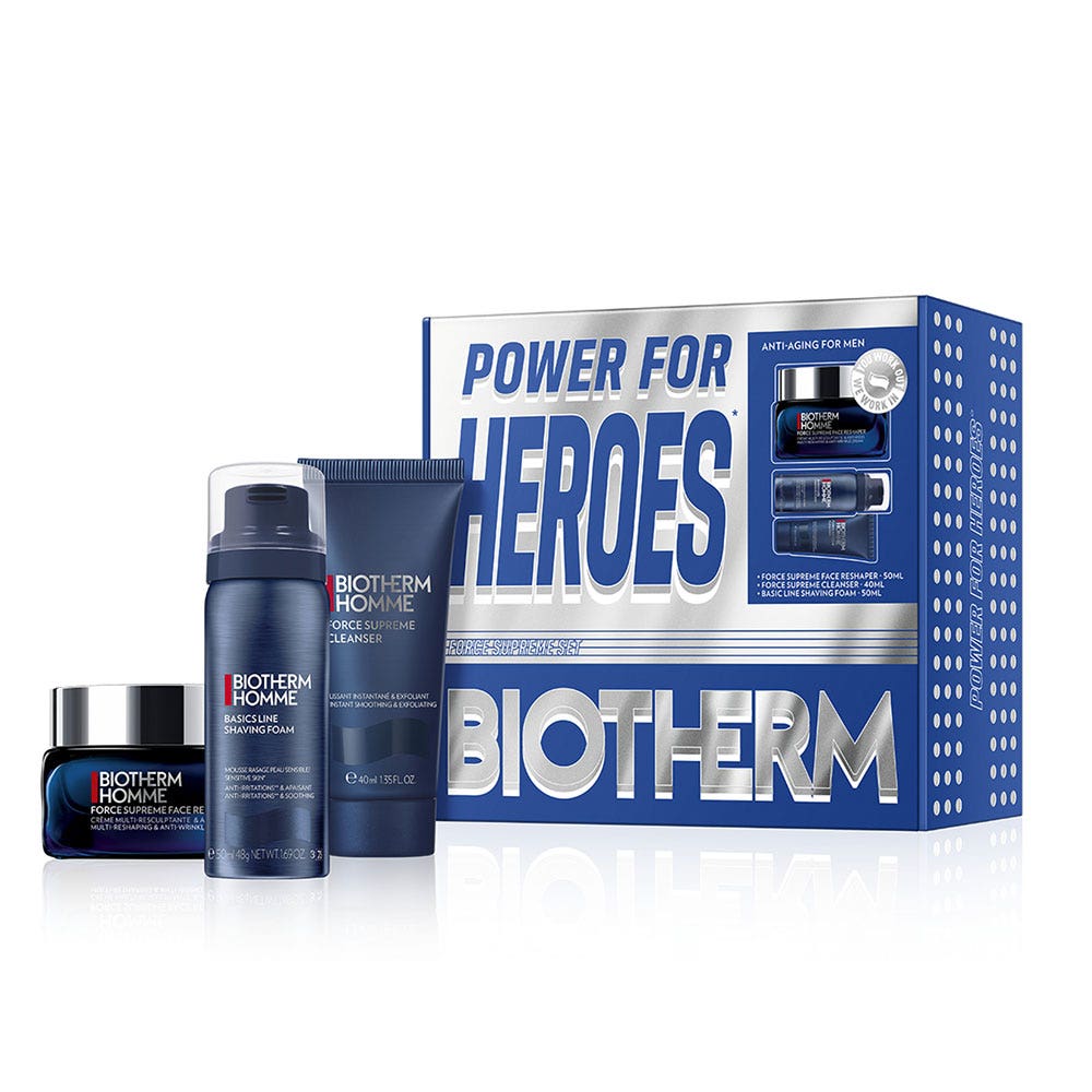 Biotherm Coffret hombre fuerza suprema 140 ml