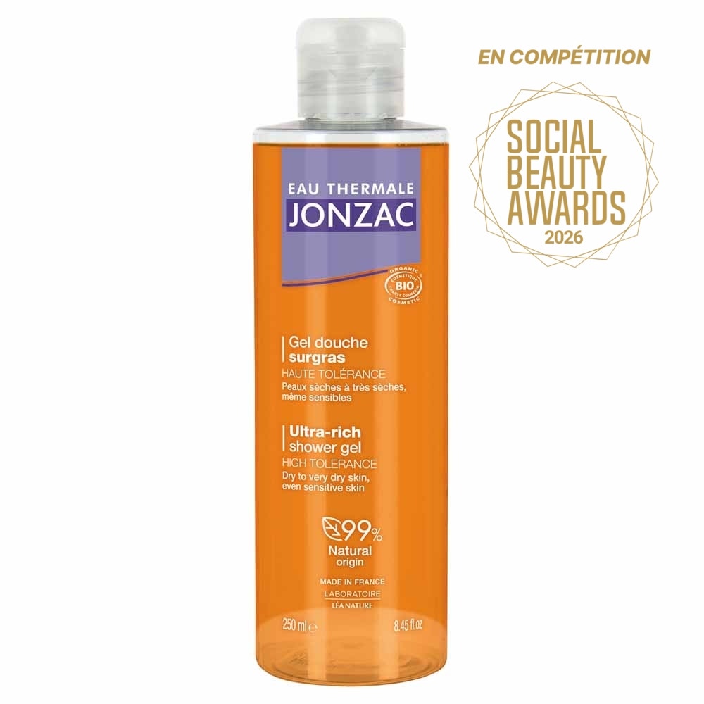Eau thermale Jonzac Gel de ducha sobreengrasado bio nutritivo 250 ml