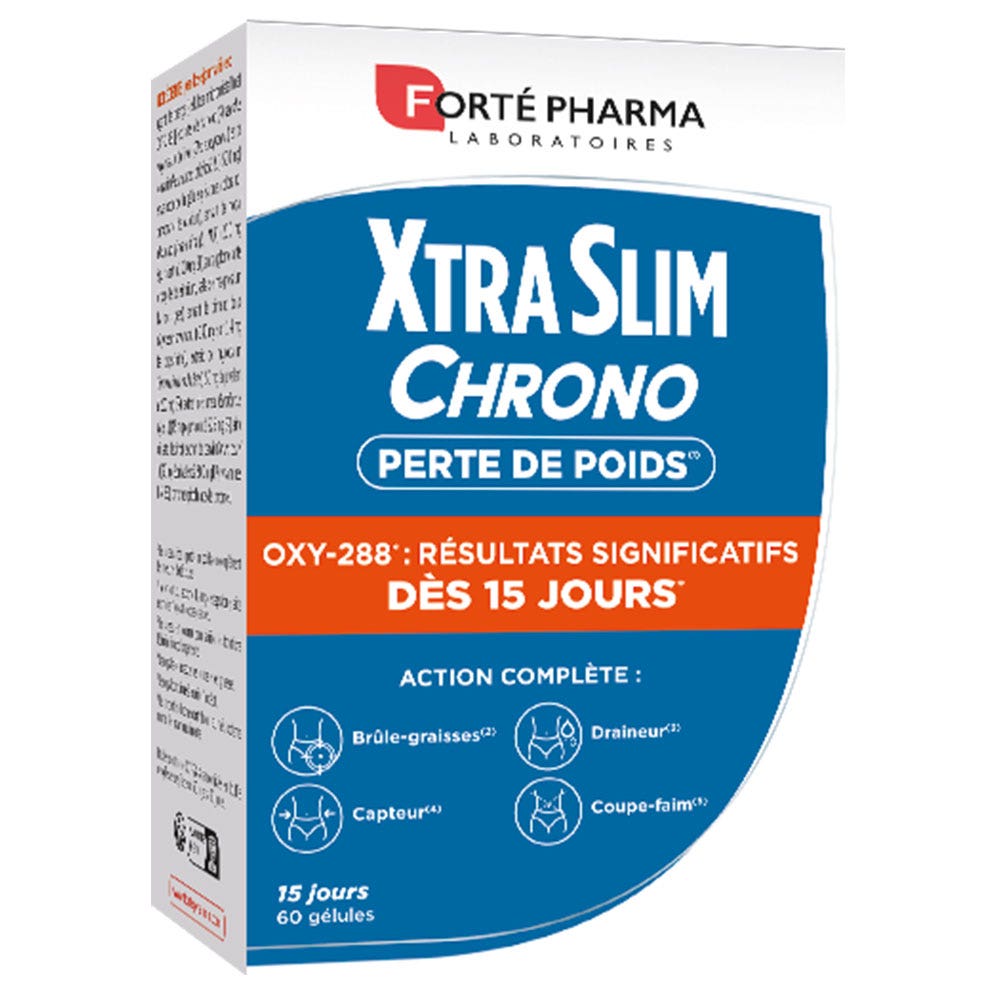 Forté Pharma XtraSlim Chrono Pérdida de peso 60 cápsulas