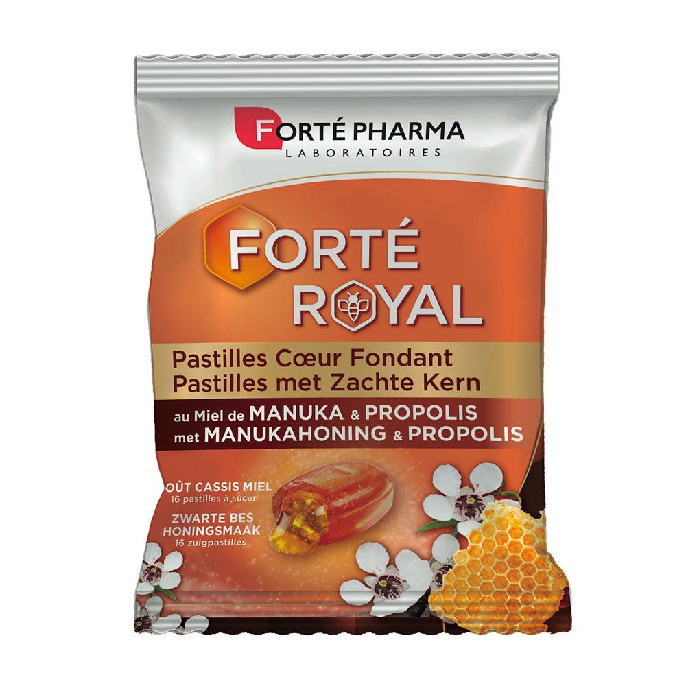 Forté Pharma Forté Real Pastilles corazón fondente 16 pastillas