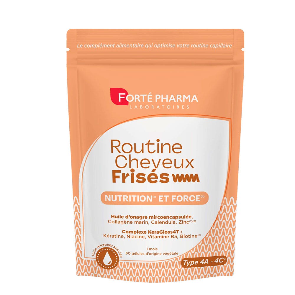 Forté Pharma Expert Rutina cabello rizado 60 cápsulas