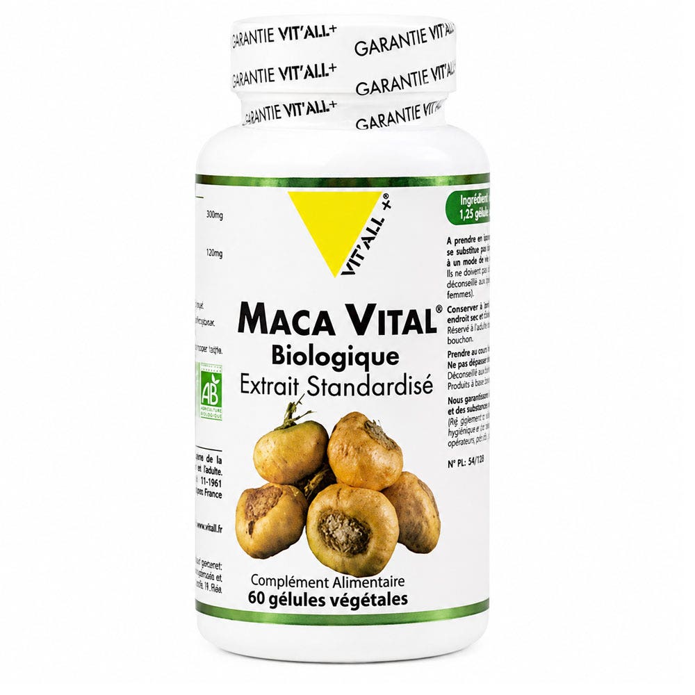 Vit'All+ + Maca 60 Comprimidos 300 mg