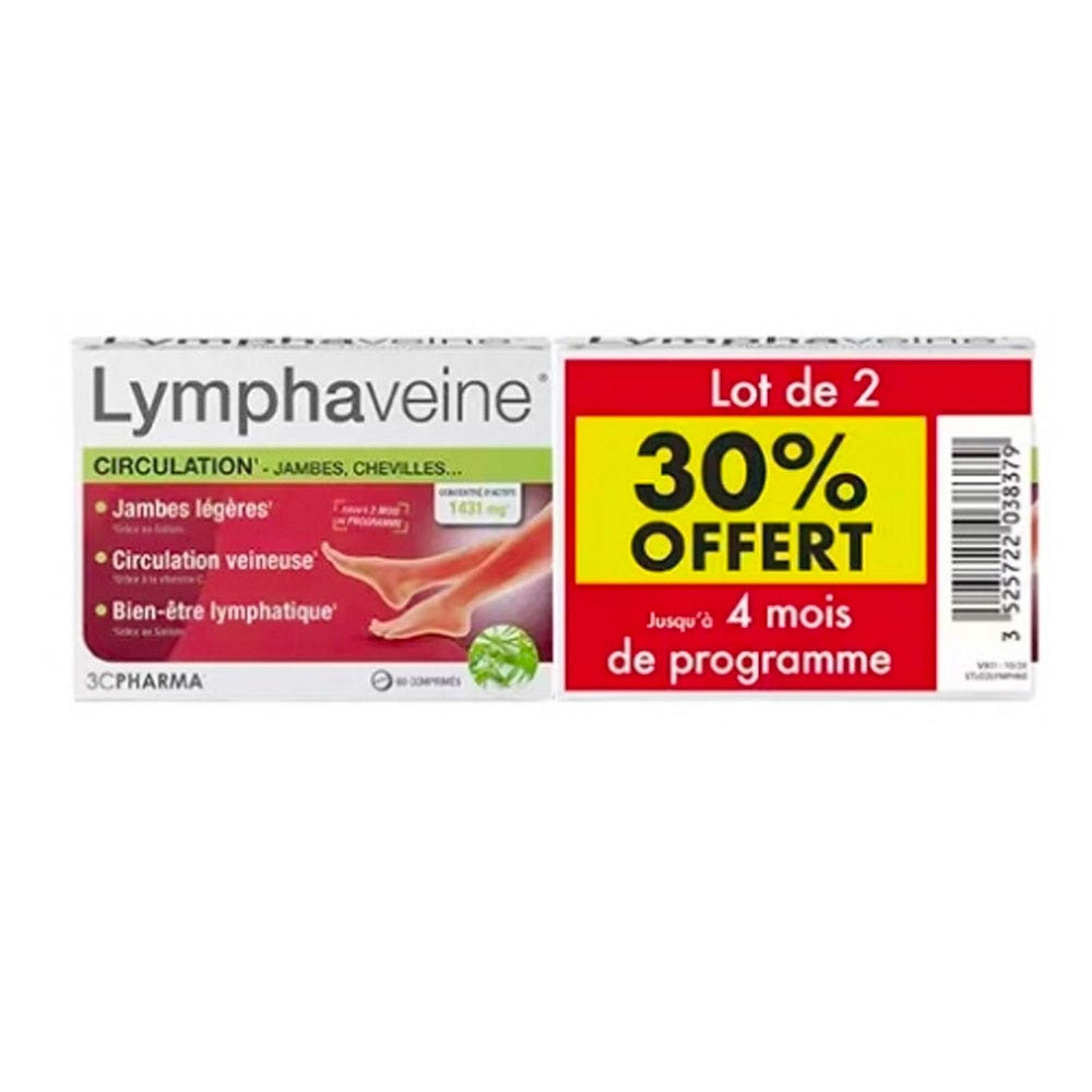 3C Pharma Lymphaveine 2x60 comprimidos