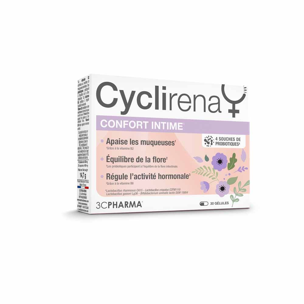 3C Pharma Cyclirena Confort íntimo 30 cápsulas