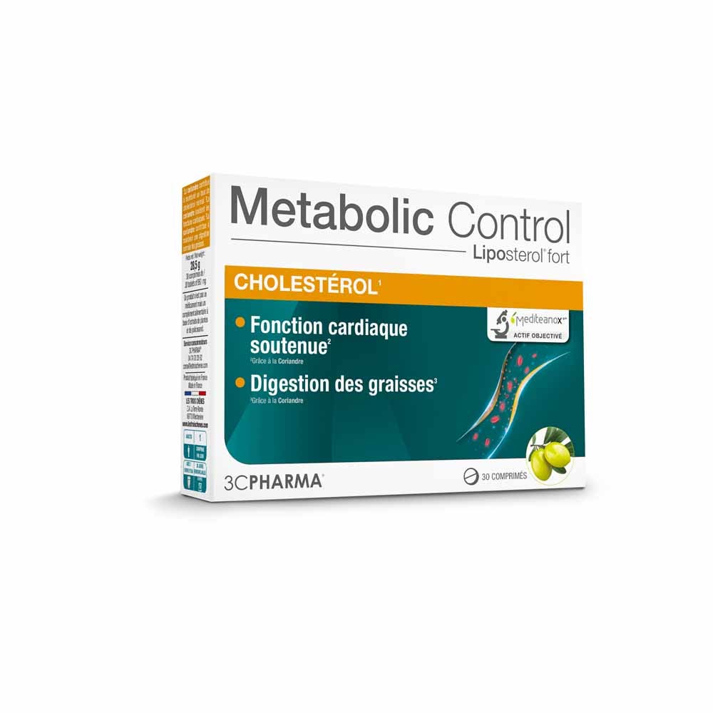3C Pharma Metabolic Control Colesterol 30 comprimidos