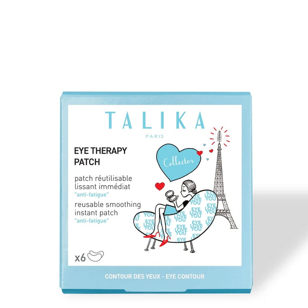 Talika Recharge Eye Therapy parches reutilizables efecto alisado inmediato 6 x