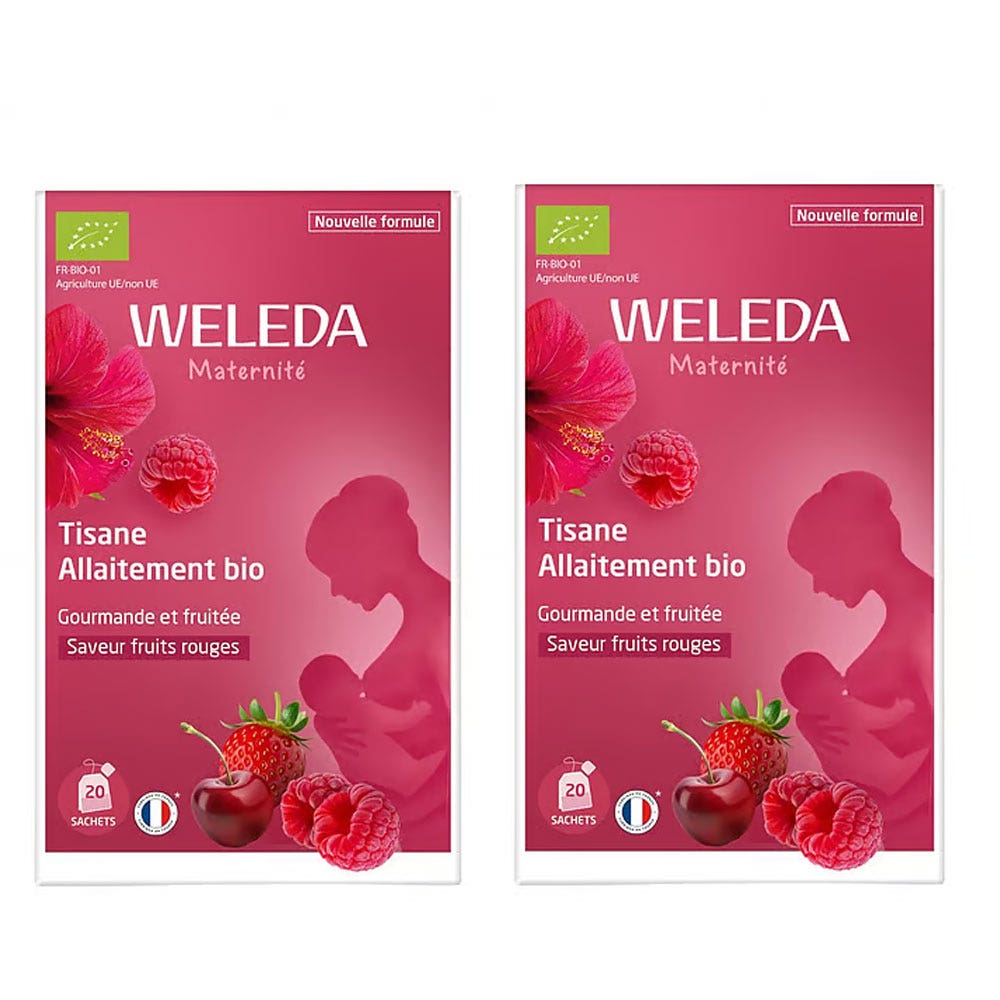 Weleda Maternidad Infusión lactancia frutos rojos 2x20 sobres
