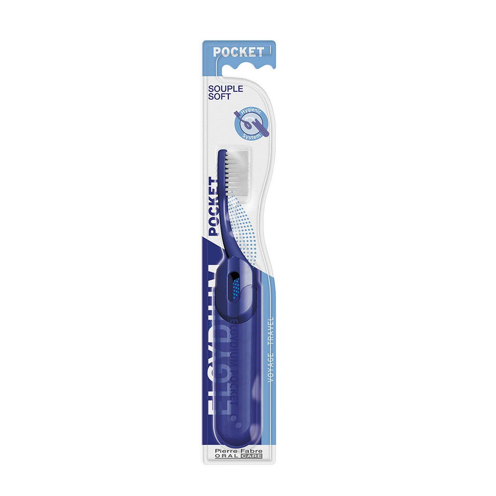 Elgydium Pocket Cepillo de dientes de viaje suave