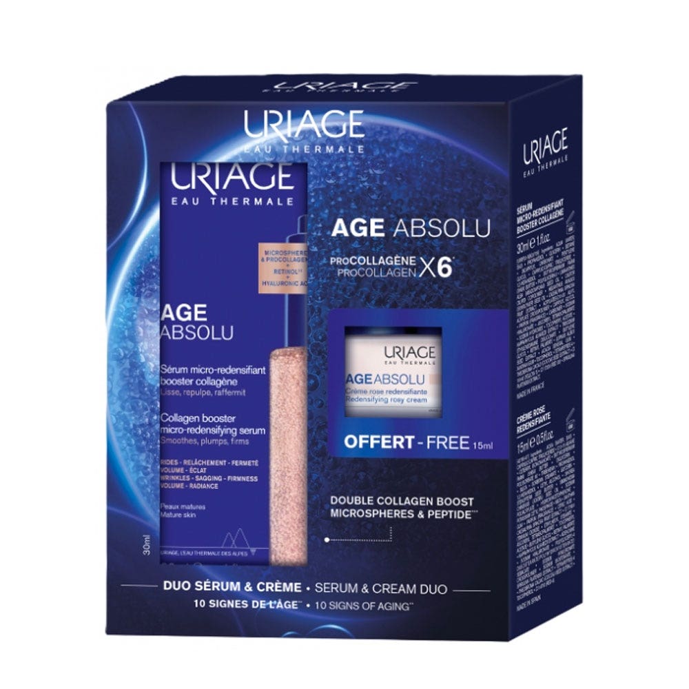 Uriage Age Absolu Coffret Age Absolu suero + crema Rose