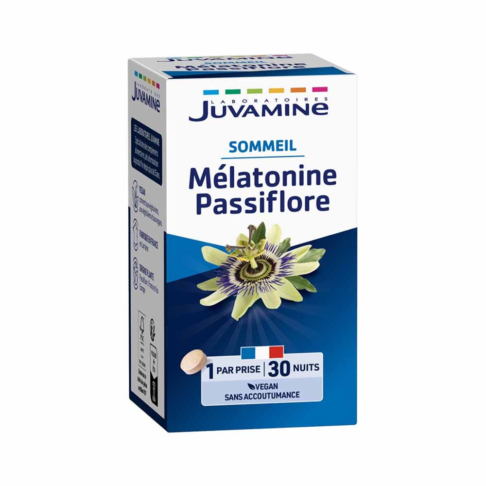 Juvamine Melatonina Passiflora x30 comprimidos