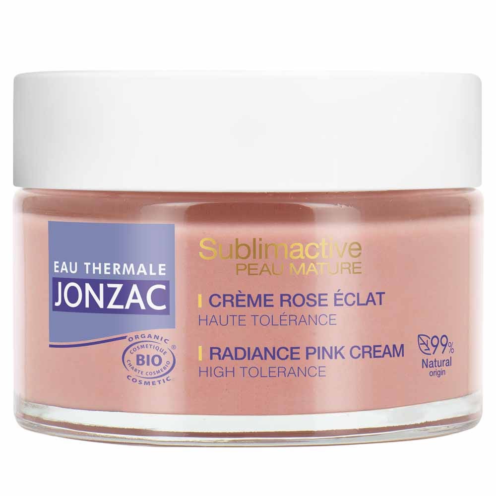 Eau thermale Jonzac Sublimactive piel madura Crema Rosa Brillo 50 ml