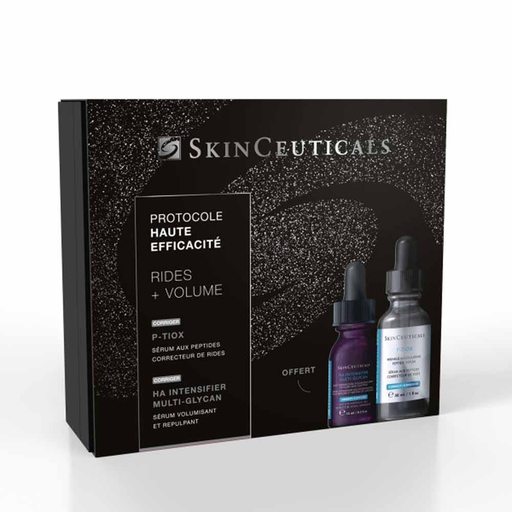 Skinceuticals Coffret PTIOX Sérum aux peptides correcteur de rides et Sérum hydratant