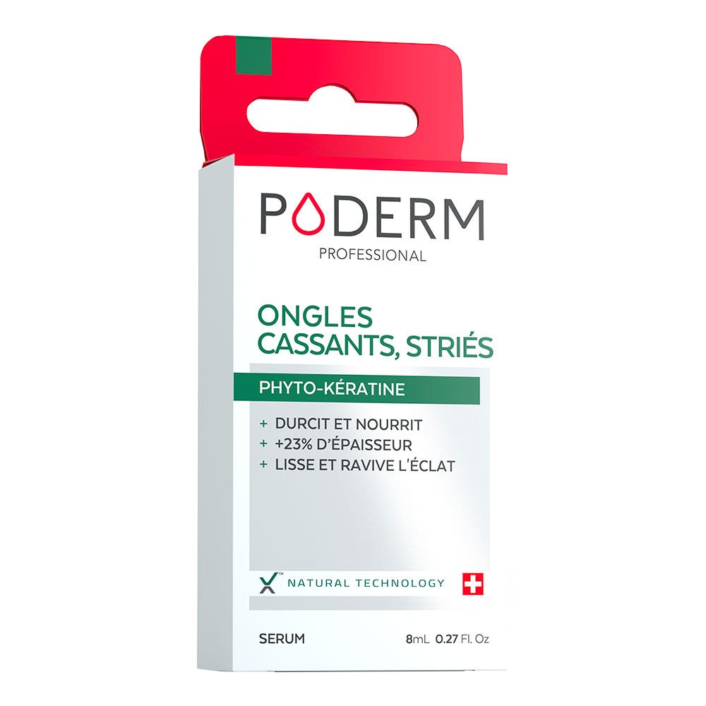 Poderm Sérum uñas quebradizas y estriadas 8 ml