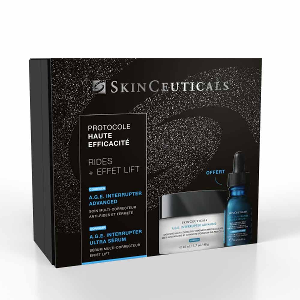 Skinceuticals Cofre AGE sérum multicorrector y crema hidratante correctora