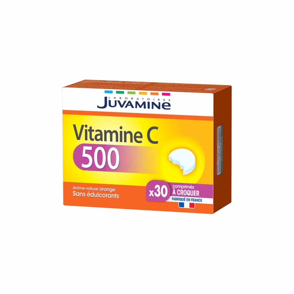 Juvamine Vitamina C 500 comprimidos masticables
