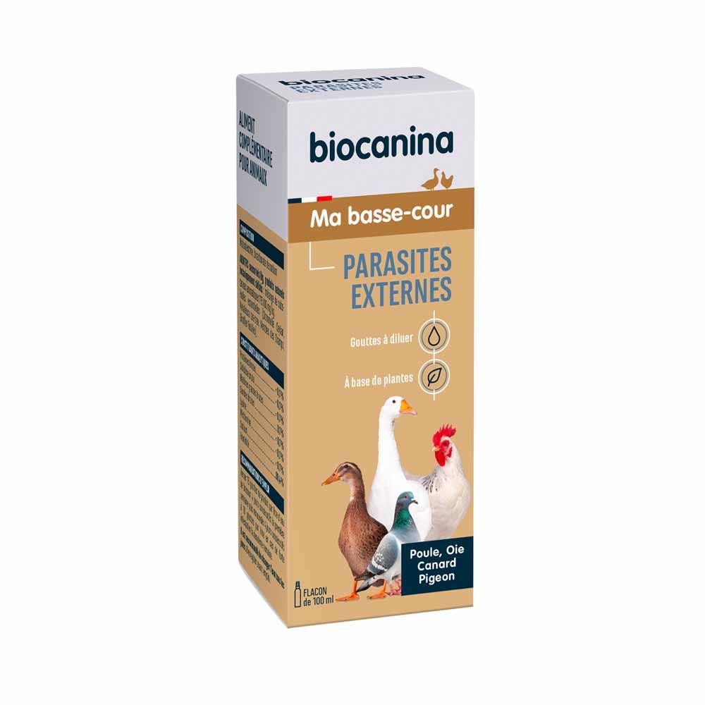 Biocanina Antiparasitario Externo PARÁSITOS EXTERNOS Mi corral 100 ml