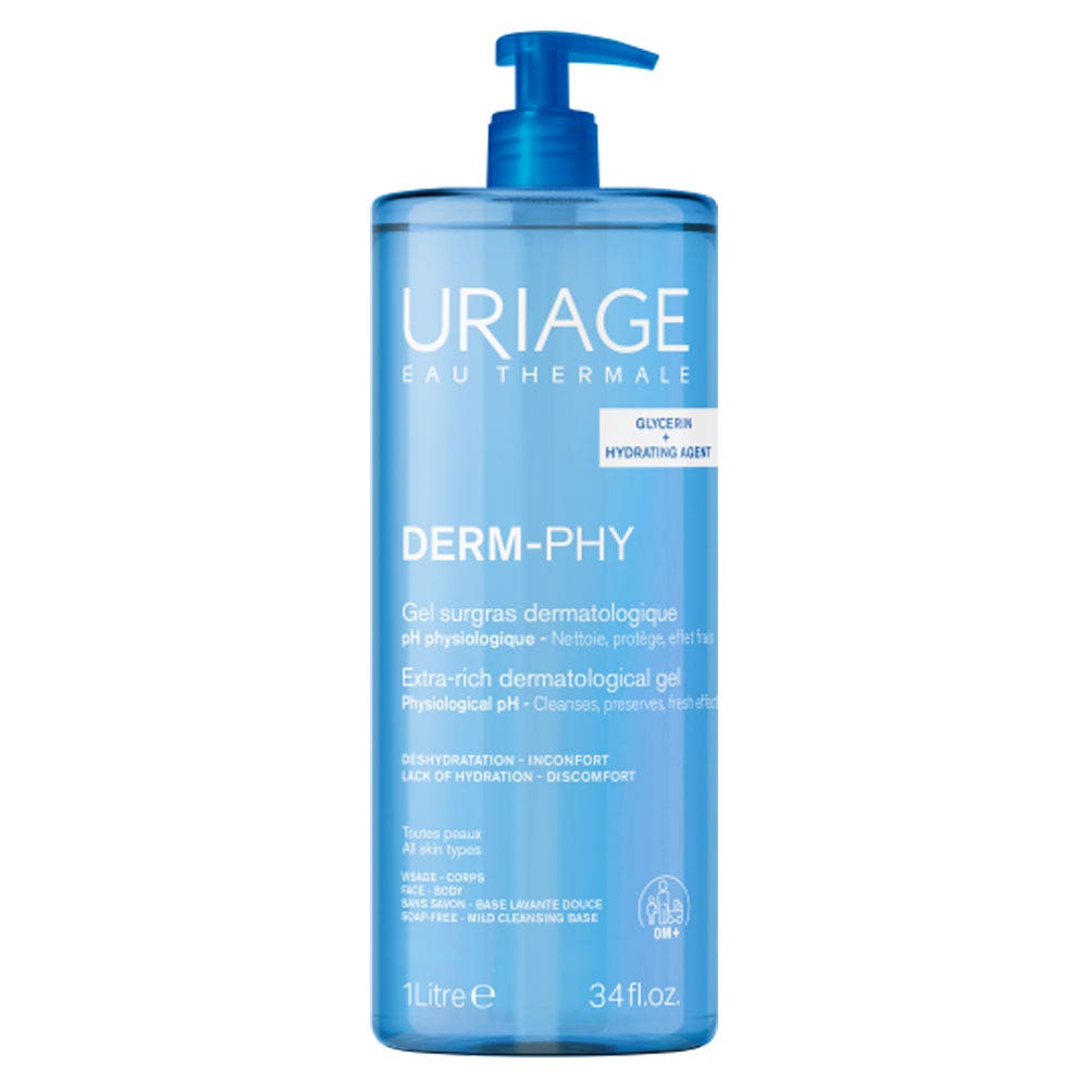 Uriage Higiene Gel surgras dermatológico piel sensible 1 l