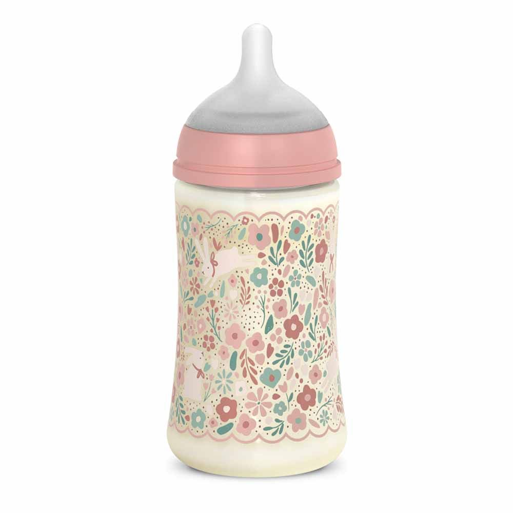 Suavinex SxPro Biberón con tetina simétrica Flujo medio a partir de 3 meses 270 ml